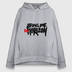 Женское худи оверсайз Bring me the horizon