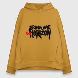 Женское худи оверсайз Bring me the horizon