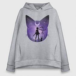 Женское худи оверсайз Pretty Soldier Sailor Moon