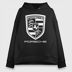 Женское худи оверсайз PORSCHE