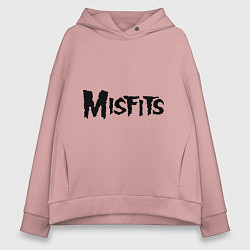 Женское худи оверсайз Misfits logo