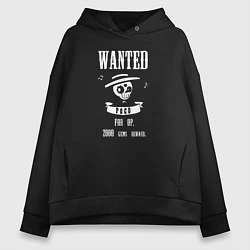 Женское худи оверсайз Wanted Poco