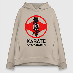 Женское худи оверсайз Karate Kyokushin