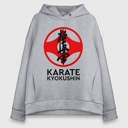 Женское худи оверсайз Karate Kyokushin