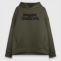 Женское худи оверсайз IMAGINE DRAGONS