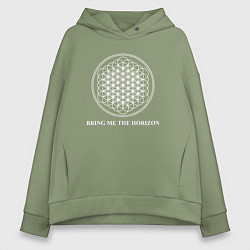 Женское худи оверсайз BRING ME THE HORIZON