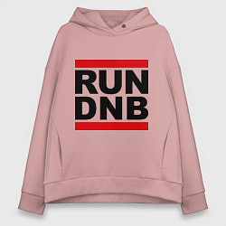 Женское худи оверсайз RUN DNB