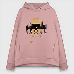 Женское худи оверсайз Сеул Южная Корея