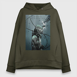 Женское худи оверсайз Death Stranding