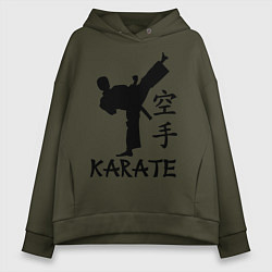 Женское худи оверсайз Karate craftsmanship