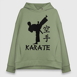 Женское худи оверсайз Karate craftsmanship