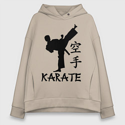 Женское худи оверсайз Karate craftsmanship