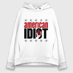 Женское худи оверсайз American idiot