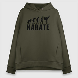 Женское худи оверсайз Karate Evolution