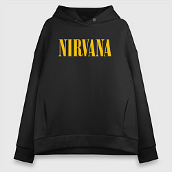 Женское худи оверсайз NIRVANA