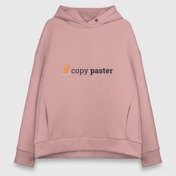 Женское худи оверсайз Работа программиста