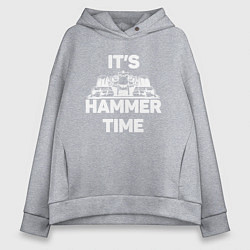 Женское худи оверсайз It's hammer time