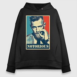 Женское худи оверсайз Notorious