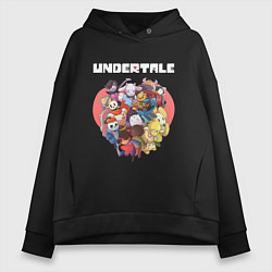 Женское худи оверсайз UNDERTALE