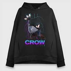 Женское худи оверсайз Brawl Stars CROW