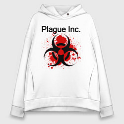 Женское худи оверсайз Plague Inc