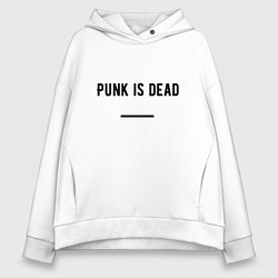 Женское худи оверсайз Punk is dead