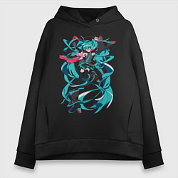 Женское худи оверсайз Hatsune Miku Expo