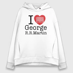 Женское худи оверсайз I Love George Martin
