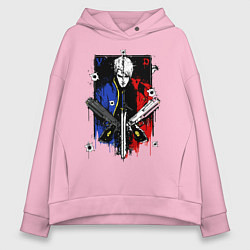 Женское худи оверсайз DMC