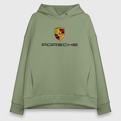 Женское худи оверсайз PORSCHE