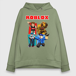 Толстовка оверсайз женская ROBLOX, цвет: авокадо