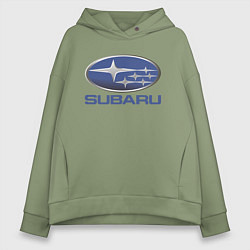 Женское худи оверсайз SUBARU