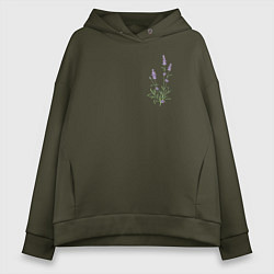 Женское худи оверсайз Lavanda