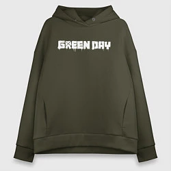 Женское худи оверсайз GreenDay