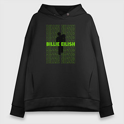 Женское худи оверсайз BILLIE EILISH logo