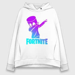 Женское худи оверсайз FORTNITE X MARSHMELLO