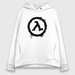 Женское худи оверсайз HALF-LIFE