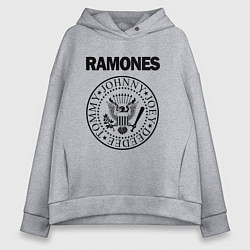 Женское худи оверсайз RAMONES