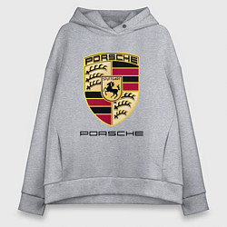 Женское худи оверсайз PORSCHE