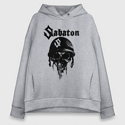 Женское худи оверсайз Sabaton