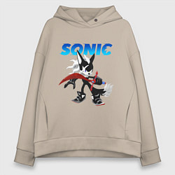 Женское худи оверсайз SONIC