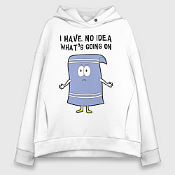 Женское худи оверсайз South Park, Полотенчик