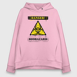 Женское худи оверсайз Biohazard