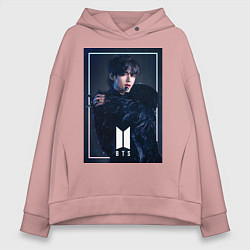 Женское худи оверсайз BTS Black Swan