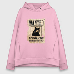 Женское худи оверсайз Кот