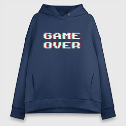 Женское худи оверсайз Game Over