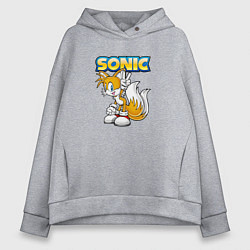 Женское худи оверсайз Sonic