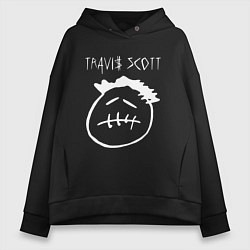 Женское худи оверсайз TRAVIS SCOTT