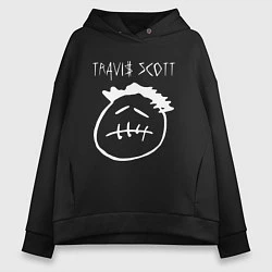 Женское худи оверсайз TRAVIS SCOTT