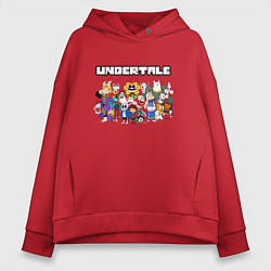 Женское худи оверсайз UNDERTALE